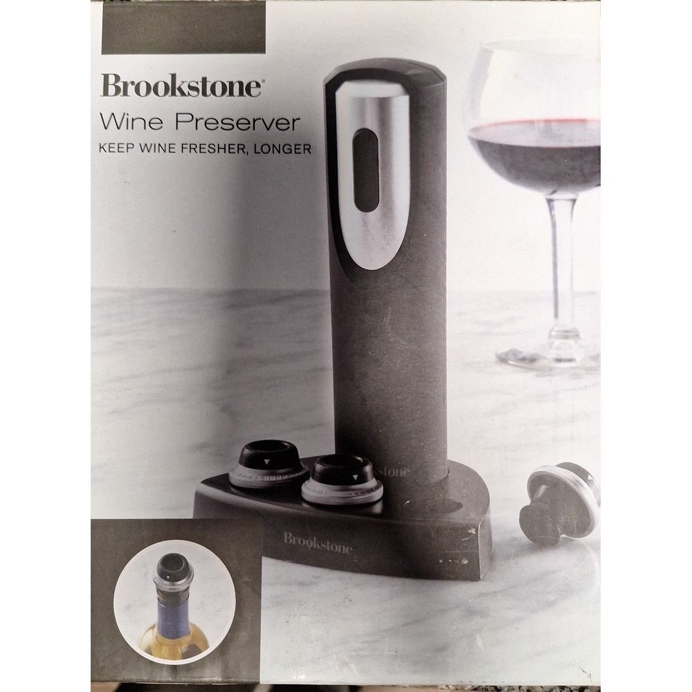 Brookstone wine preserver